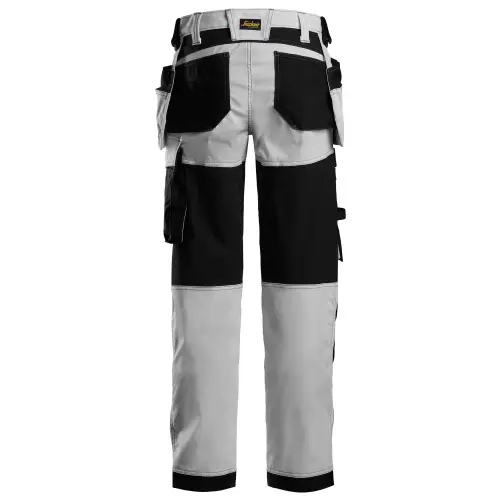 6247 Spodnie robocze do pasa AllroundWork Stretch z workami kieszeniowymi DAMSKIE SNICKERS