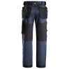 6251 Spodnie robocze do pasa męskie Stretch AllroundWork luźno dopasowane z workami kieszeniowymi SNICKERS