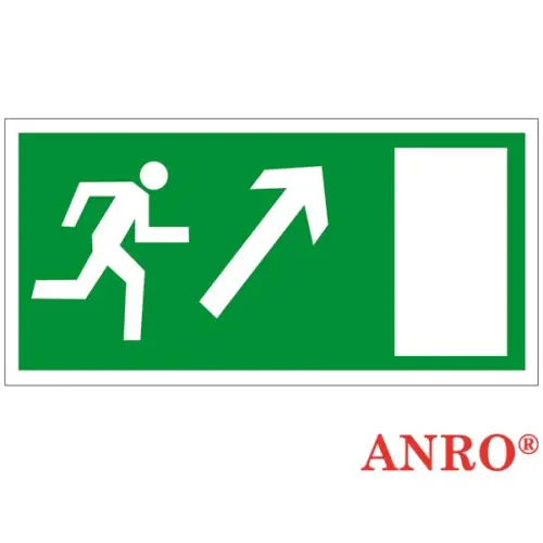 Znak ewakuacyjny "Kierunek do wyjścia drogi ewakuacyjnej" ZZ-48E Anro