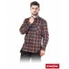 Koszula flanelowa męska w kratę KF- marki REIS