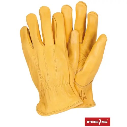 Rękawice ochronne wykonane ze skóry bydlęcej SIOUX marki REIS