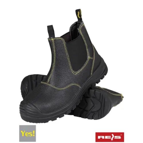 Buty bezpieczne typu sztyblety, sięgające za kostkę BRYES-SZ-S1 YES marki REIS