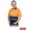 Koszulka polo ostrzegawcza z krótkim rękawem żółta/pomarańczowa POLO-NEO REIS