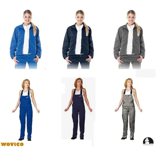 Ubranie Robocze komplet letni dla kobiet Bluza oraz Spodnie Ogrodniczki LH-WOMWILER marki LEBER&HOLLMAN