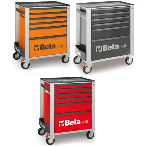 Wózkek narzędziowy - warsztatowy  z 6 szufladami BETA C24S/6 - 2400S6