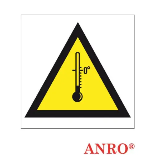 Znak BHP Ostrzeżenie przed niskimi temperaturami ZZ-11KN F, ZZ-11KN P marki ANRO.