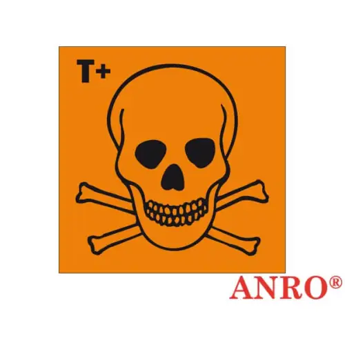 Znak BHP Substancja bardzo toksyczna ZZ-121CH1 F, ZZ-121CH1 P marki ANRO.