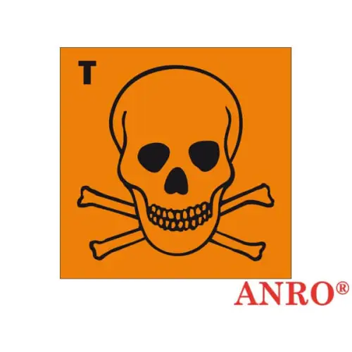 Znak BHP Substancja toksyczna ZZ-120CH1 F, ZZ-120CH1 P marki ANRO.