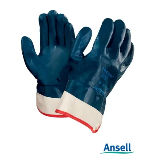 Antystatyczne rękawice ochronnewykonane  z PCV  Hycron® 27-805 marki Ansell RAHYCRON27-805 G