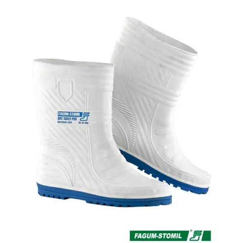 Buty zawodowe krótkie białe dla przemysłu spożywczego BFSK13022PRO OB FO SRC