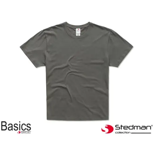 T-shirt męski z bawełny organicznej SST2020