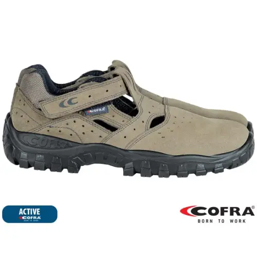 Przewiewne sandały beżowe BRC-MIZAR marki COFRA 36-48