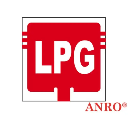 Znak uzupełniający stacje benzynowe „LPG” 200x200 FS Z-2SB ANRO