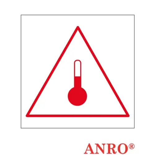 Oznakowanie substancji niebezpiecznych w transporcie "Oznakowanie dla materiałów o podwyższonej temperaturze". ZZ-T18 300x300