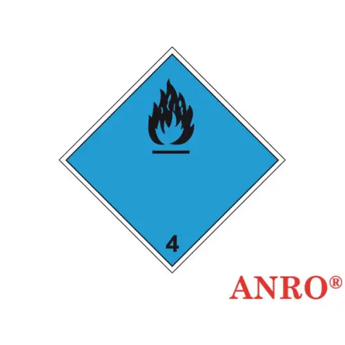 Oznakowanie substancji niebezpiecznych w transporcie Materiały wydzielające zapalne gazy przy zetknięciu z wodą ZZ-T11