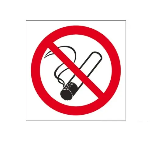 Znak BHP  Palenie tytoniu zabronione 150x150 Z-12P ANRO