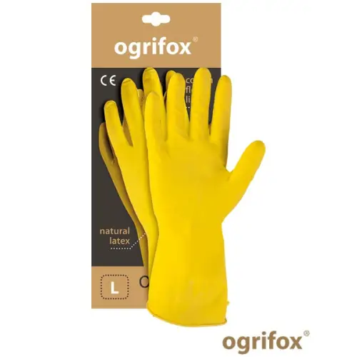 Rękawice ochronne gumowe Ogrifox OX-FLOX
